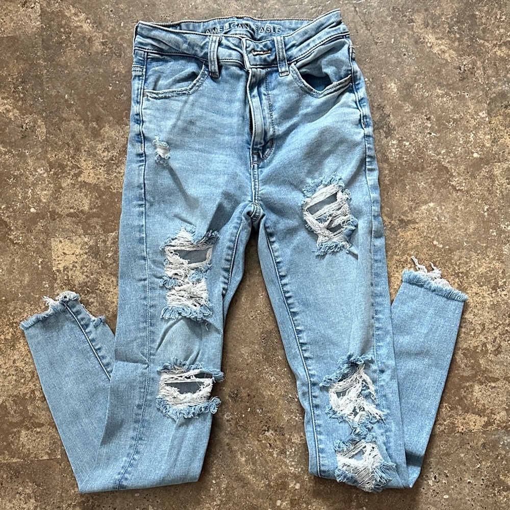 American Eagle Super Hi-Rise Jegging